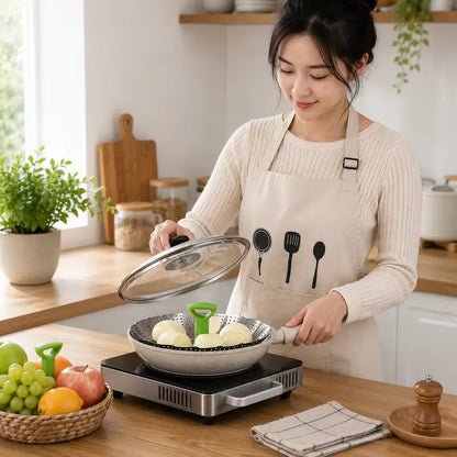 SteamEase Expandable Stainless Steel Steamer Basket for Multiple Pot Sizes