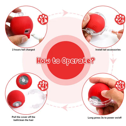 The Perfect Christmas Gift for Your Pet – Rechargeable Interactive Chase Ball