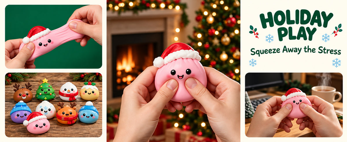 24 Days of Christmas Squishy Surprise Calendar – Festive Countdown Gift Set