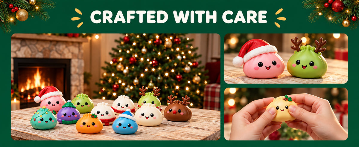 24 Days of Christmas Squishy Surprise Calendar – Festive Countdown Gift Set