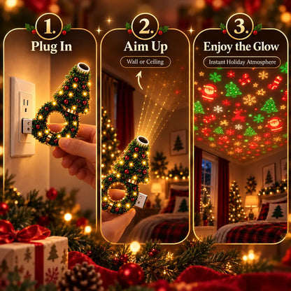 Christmas Magic USB Projector Light