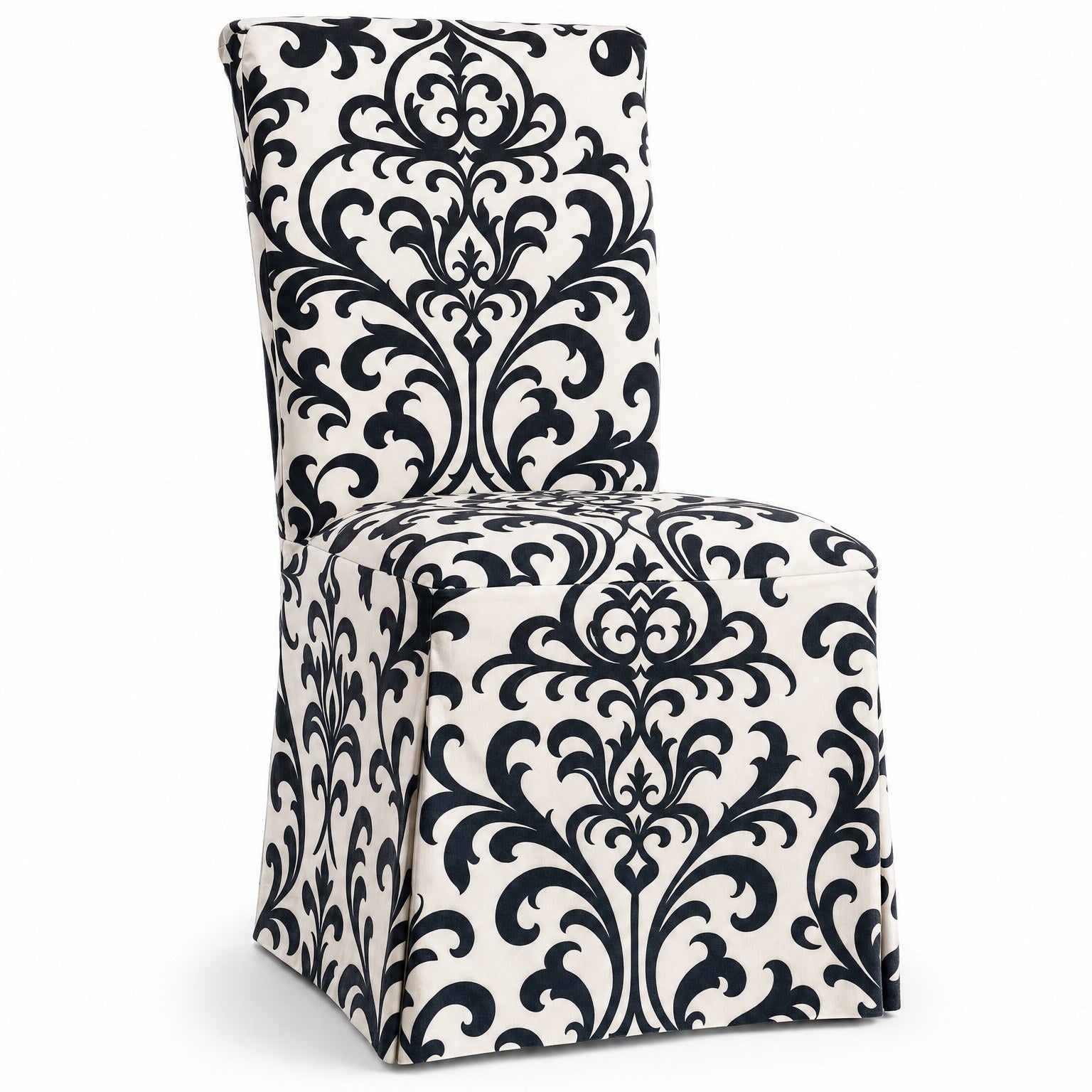 Onyx Baroque chair cover