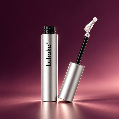 Luhaka hero plum v2 — styled product illustration