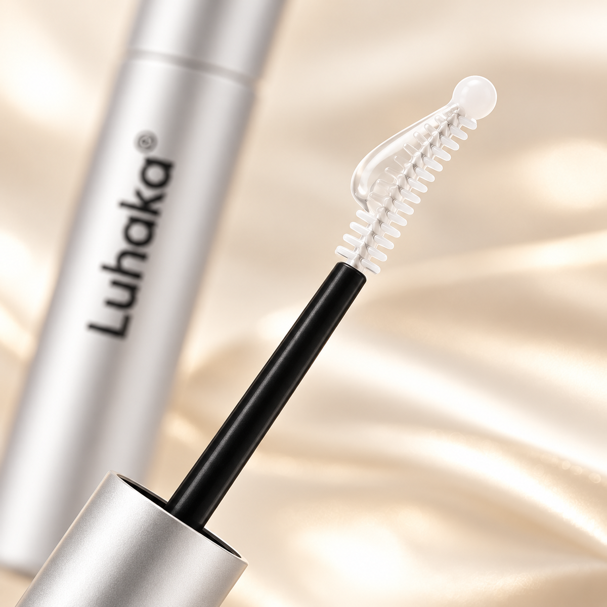 Curved precision brush — generated detail illustration