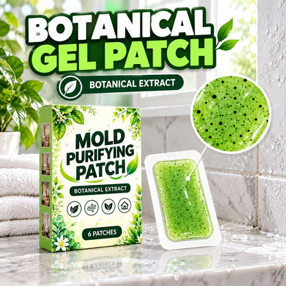 Botanical gel patch detail