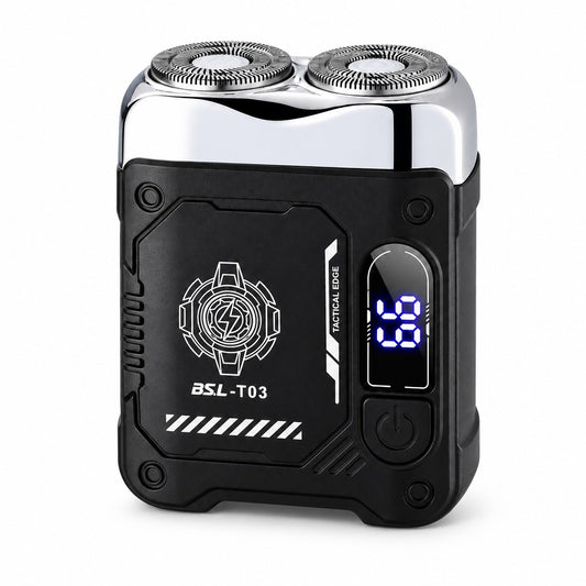 Mini dual-head pocket shaver